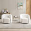 Fauteuil pivotant rembourré Katherline-1314730234