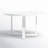 Camela Round Powder Coated Aluminum Outdoor Dining Table-57338601
