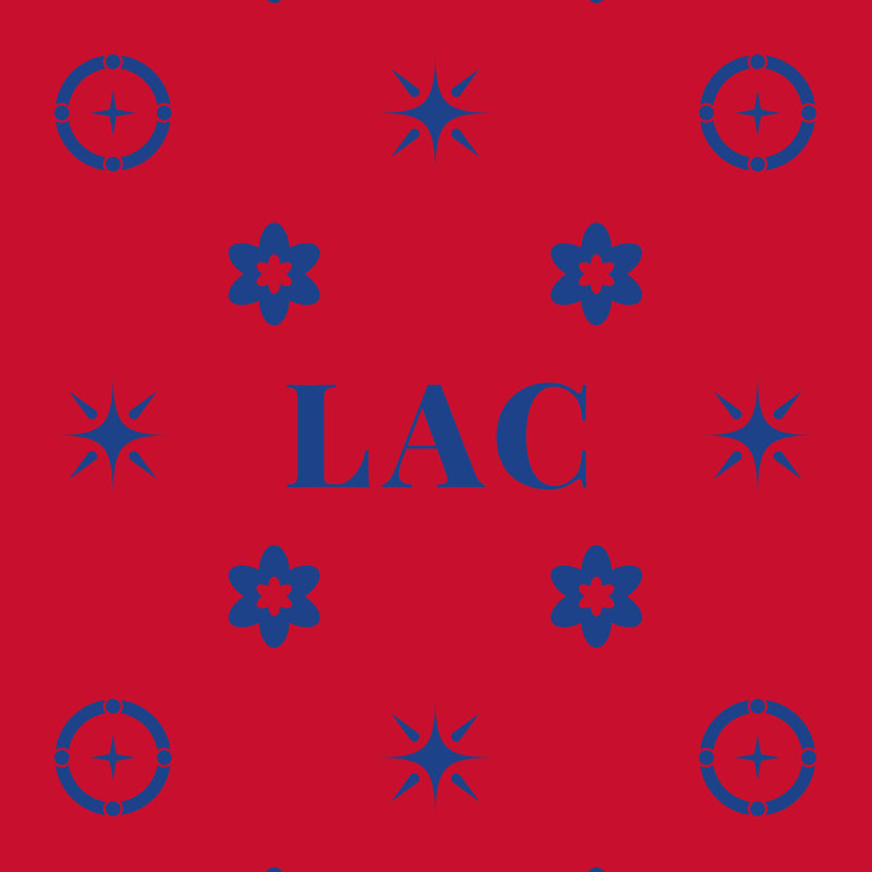 Pillow 20 inch x 54 inch, Faux Linen Pillow, Red Blue LA Colors