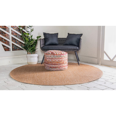 Tapis pour l'intérieur et l'extérieur à motif abstrait gris Snelling