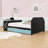 Full Wood Daybed with Twin Trundle, Desk and USB Port-753389639