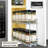 LYNK PROFESSIONAL® Pull Out Spice Rack Organizer for Cabinet - 2 Tier, Chrome-648953603