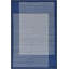 Tapis lavable décoratif à rayures bleues-430528835