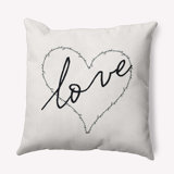 Indoor/Outdoor Reversible Throw Pillow