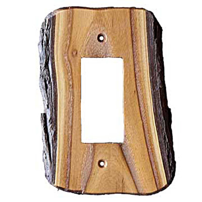 Rustic 1-Gang Rocker Wall Plate