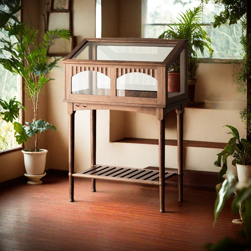 Black Walnut Multi - functional Plant Stand