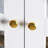 6-Tier Glass Door Display Case Curio Cabinet with Shelves