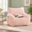 Fauteuil à billes en velours côtelé Compression-1697409109