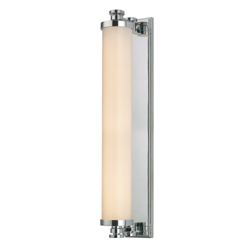 Sheridan 1 - Light LED Bath Bar, Polished Nickel, 23.5'' H X 3.25'' W X 6'' D