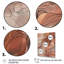 Chocolat, rêves, terre cuite, aquarelle - peinture abstraite, art mural-454995960-378202835