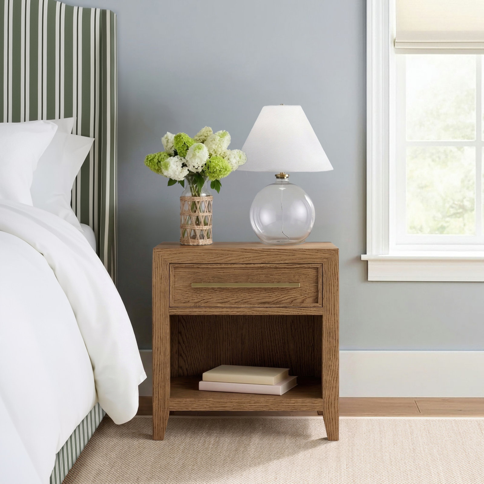 Adley 1-Drawer Nightstand