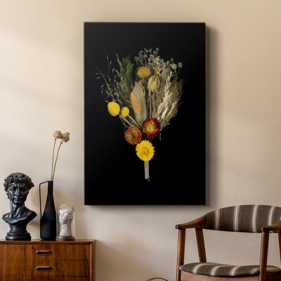 Nosegay II Framed Print -Custom Wrapped Gallery Cavas