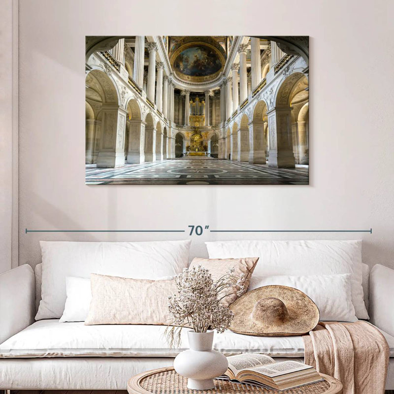 Versailles Interior, 30" H x 45" W