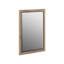 Garrison Rectangle Solid Wood Beveled Wall Mirror