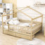 Lit maison 2 tiroirs-704471486-704471485