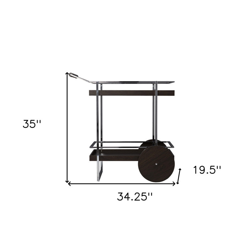 Antxon Metal Bar Cart