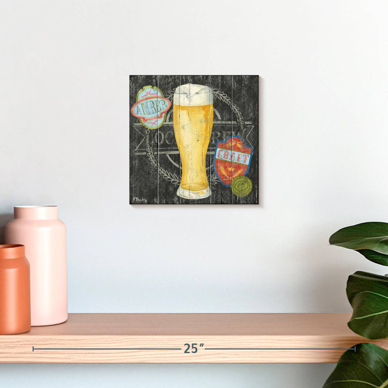 Yarlin Craft Brew I, 10" H x 10" W