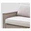 Ensemble de conversation pour patio avec coussins 9 personnes Wicker