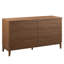 Commode à 6 tiroirs en noyer 63 po Render