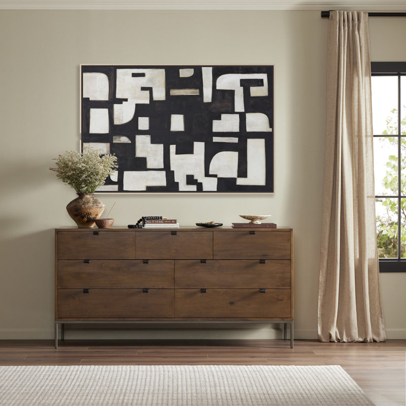 Civilization Painting by Jess Engle, 32" H x 20" W, Walnut