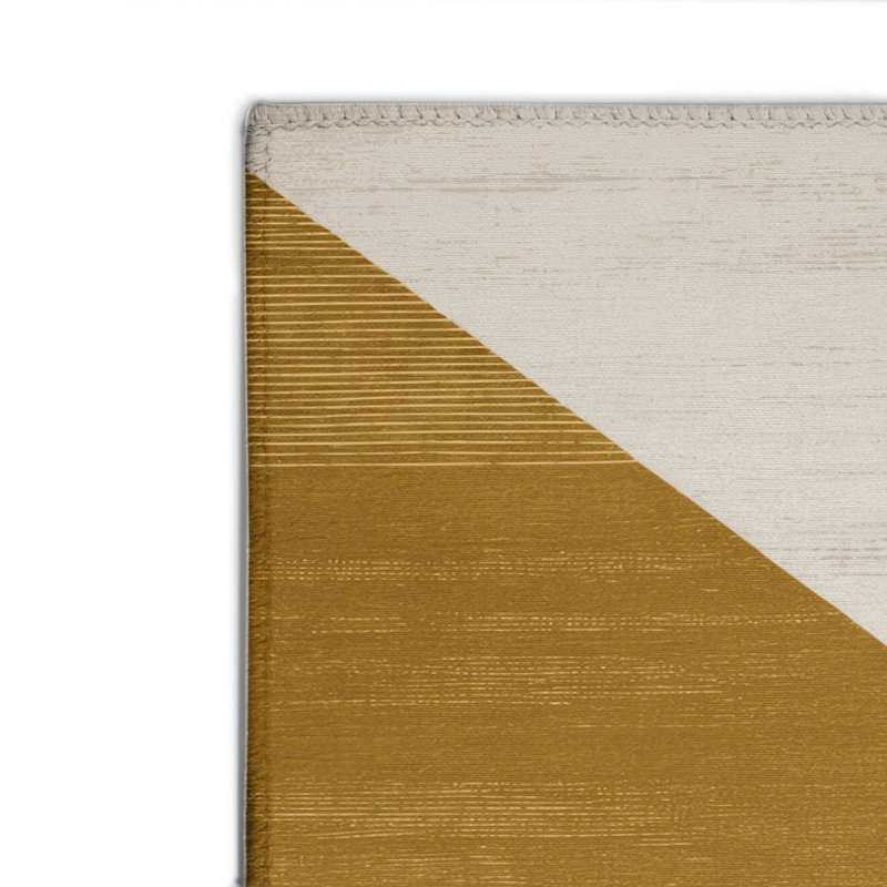 Tapis d'intérieur et d'extérieur à carreaux brun, Rectangulaire 8 pi x 10 pi
