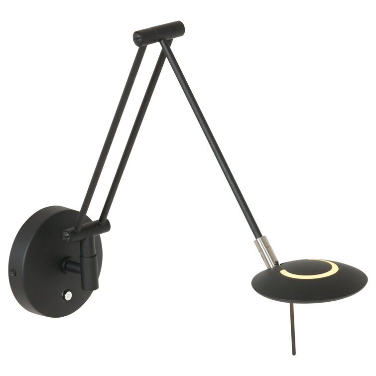 Stiver LED Plug-in Swing Arm Sconce