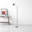 Koen 69'' Black Painted Metal LED Task Floor Lamp