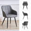 48cm H Upholstered Metal Armchair-2090897143