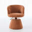 Tabouret de bar pivotant à 360 degrés et à hauteur réglable, avec revêtement en chenille