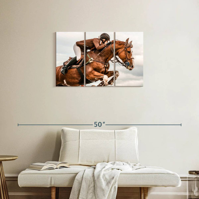 Saut d'équitation Sireci, H 20 po x l 33 po