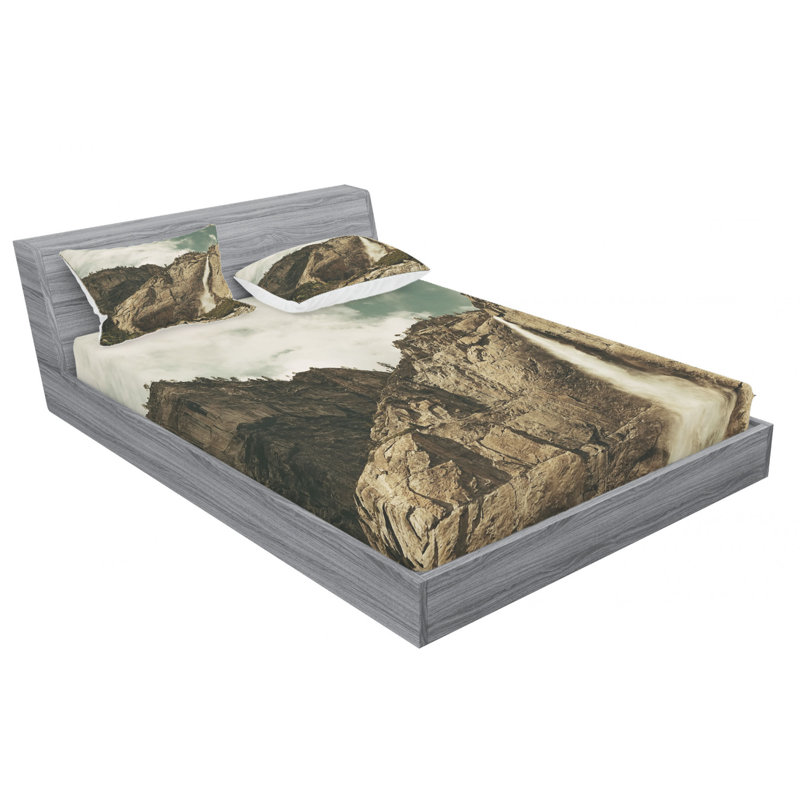 Microfiber Sheet Set, Full Sheet Set with Fitted Sheet