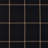  Plaid Tan and Black Tweed Classic Windowpane Pattern Rustic Lodge Euro Sham, 27x27 inch