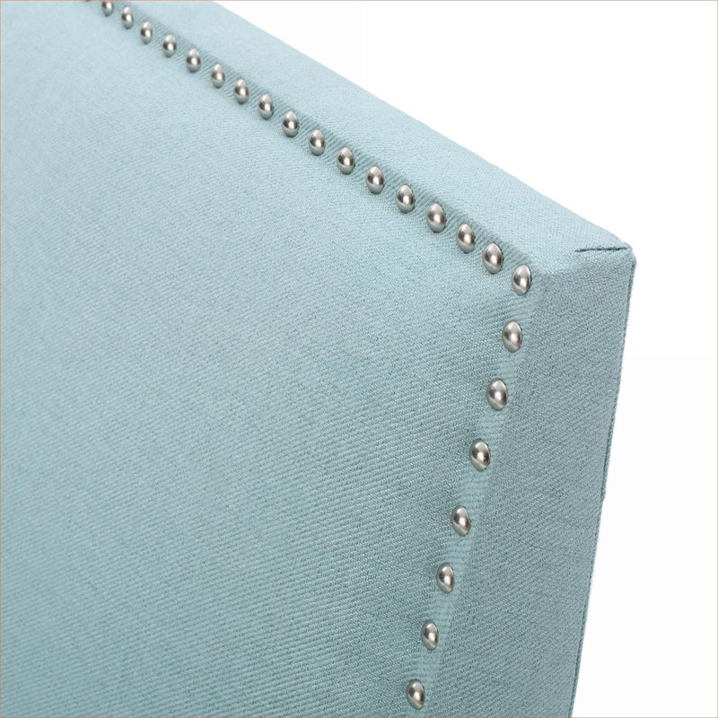 Fauteuil club luxueux en tissu bleu foncé de luxe, siège d'appoint en bois massif rembourré