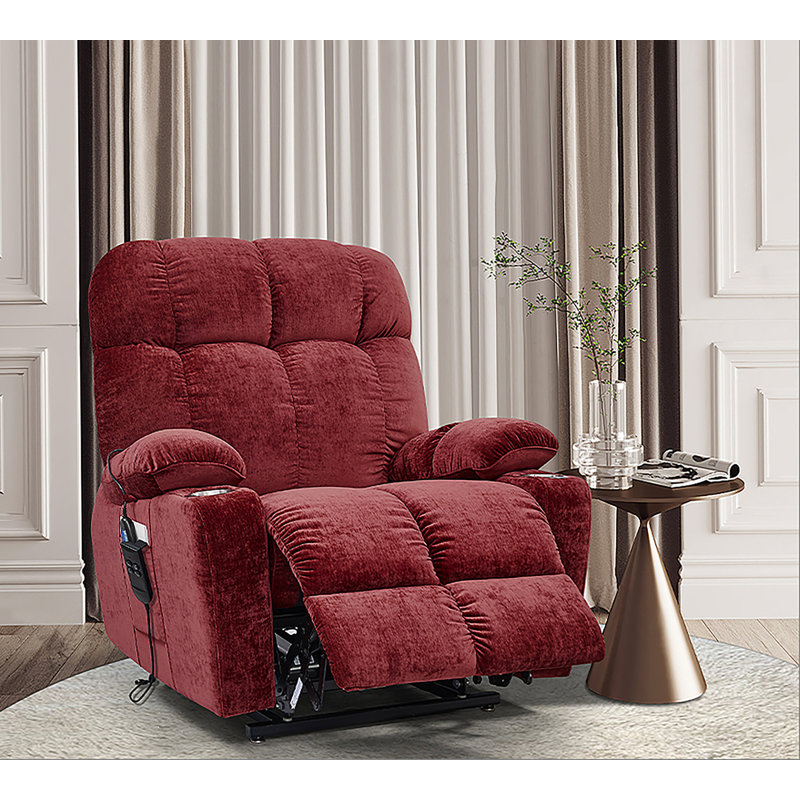 Double fauteuil inclinable motorisé OKIN, avec fauteuil chauffant