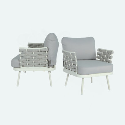 Ensemble de 2 fauteuils club Mariano