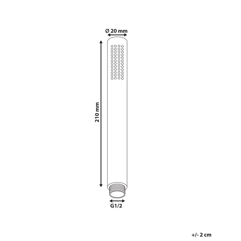 Shower Head CABUYAL, Chrome