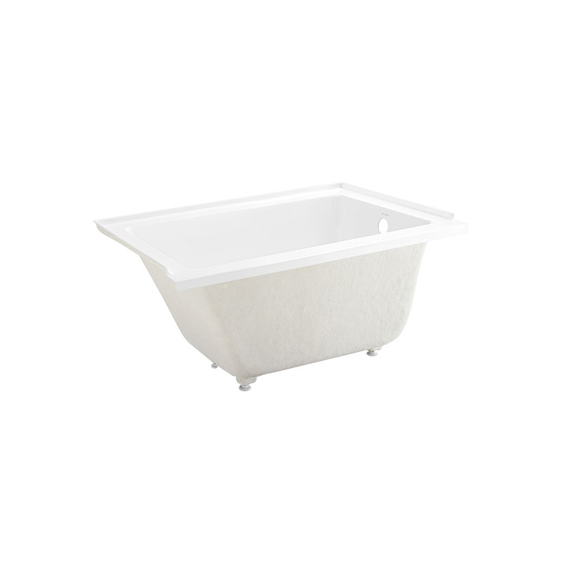 Baignoire en alcôve 48 "x 32" Voltaire, Droite, Blanc