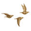 Ensemble de 3 décorations murales d'oiseaux flottants en polystone métallique-2032393553-2117833471
