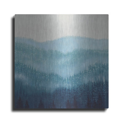 Red Barrel Studio® 'Smokey Ridge II' by Tim O'Toole, Metal Wall Art