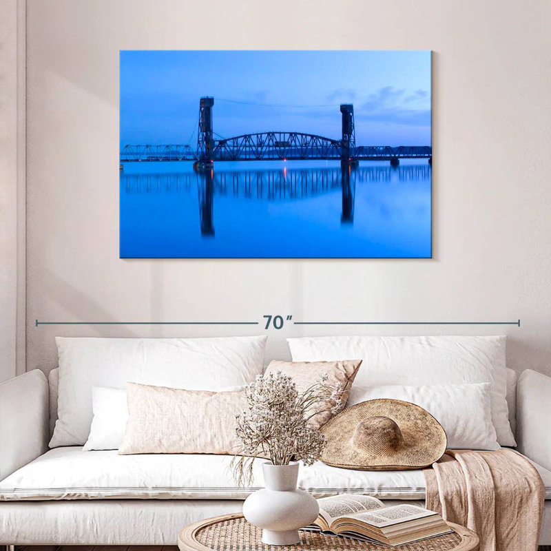 Lilie Decatur Railway Bridge, 30" H x 45" W