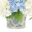 Hydrangeas and Lemons in Decorative Vase
