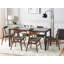 Emmory Extendable Metal Base Dining Table