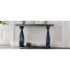 Console de style rustique vintage de 48 pouces avec table ouverte de style trex avec tablette ouverte et fabrication robuste pour le hall d'entrée et le salon-1097741440