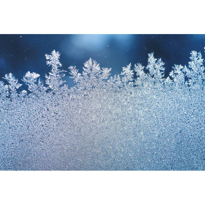 Ice Frost - Wrapped Canvas Print, 20cm H x 30cm W x 3.8cm D