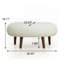Fauteuil seau avec repose-pieds Nordic