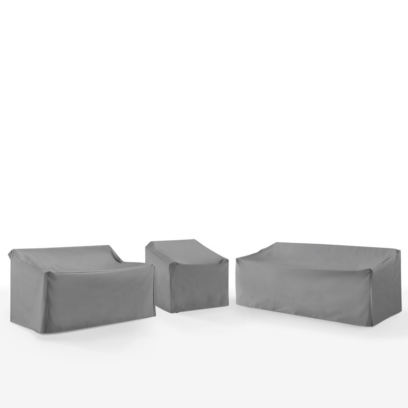 Housse de conversation pour meubles, gris
