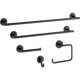 Trinsic Wall Mount Square Open Towel Ring Bath Hardware Accessory