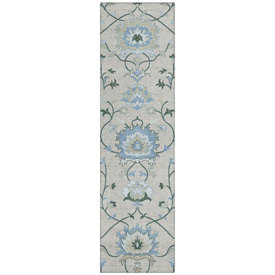 Machine Washable Indoor/Outdoor Chantille ACN2291 Global Rug