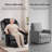Dual Motor Power Lift Recliner Chair for Elderly with Massage and Heat, Electric Lift Chair for Big and Tall Adults, USB A&C, 2 Cup Holders (T6013 - Faux Leather, Black, Oversized)-1420712042