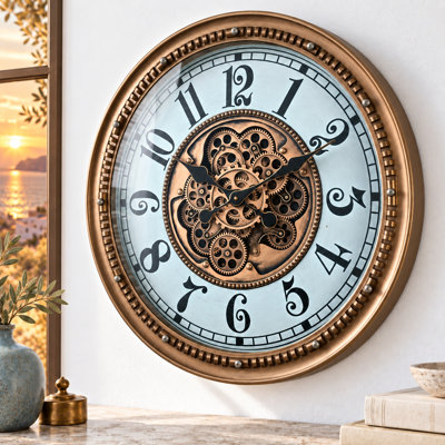 Metal Wall Clock